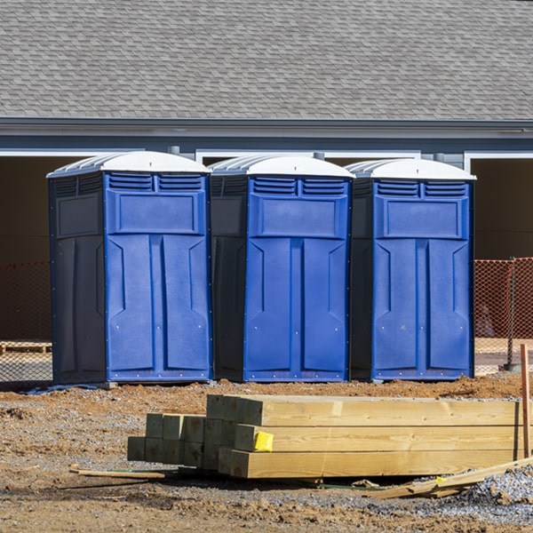 do you offer hand sanitizer dispensers inside the porta potties in Tinnie NM